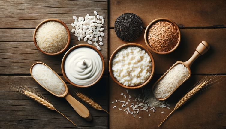 Crème de riz VS crème de riz complet, les différences